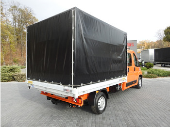 Xe tải nhỏ phẳng PEUGEOT BOXER STAKE BODY TARPAULIN DOUBLE CABIN DOKA 7 SEATS AIR CONDITIONING PNEUMATICS  140HP: hình 3