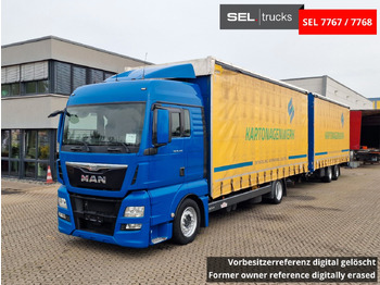 Xe tải thùng mui bạt MAN TGX 18.440