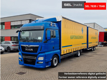 Xe tải thùng mui bạt MAN TGX 18.500