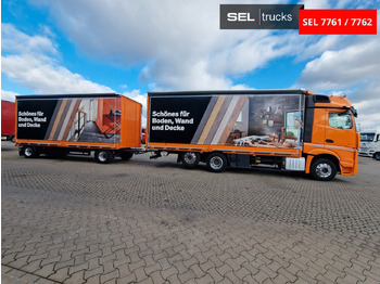 Xe tải thùng mui bạt Mercedes-Benz Actros 2548 / Retarder / Euro 6E / Aluklappen: hình 4