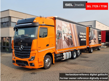 Xe tải thùng mui bạt MERCEDES-BENZ Actros 2548