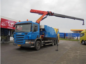 Xe tải chở rác SCANIA P