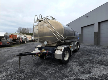 Rơ moóc bồn để vận chuyển sữa Magyar 3 AXLES - INSULATED STAINLESS STEEL TANK 17000L 1 COMP: hình 1
