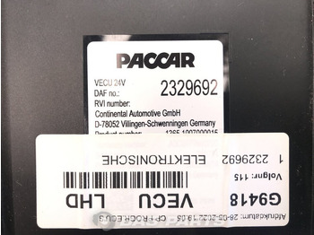 ECU cho Xe tải DAF Regeleenheid VECU DAF 2329692: hình 2 ECU cho Xe tải DAF Regeleenheid VECU DAF 2329692: hình 2