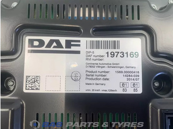 Bảng điều khiển cho Xe tải DAF XF106: hình 3