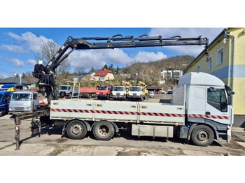 Xe tải thùng lửng/ Phẳng, Xe cẩu tự hành Iveco Stralis 420: hình 3