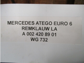 Bộ kẹp phanh cho Xe tải Mercedes-Benz ATEGO A 002 420 89 01// 16 01 REMKLAUW EURO 6 VOOR EN ACHTER: hình 5
