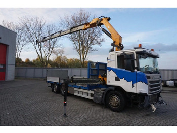 Xe cẩu tự hành Scania G490 / ENGINE RUNNING / RETARDER / EFFER 255-5S CRANE REMOTE / PLATFORM / FULL-AIR / AUTOMATIC / EURO-6 / 2014: hình 3