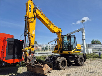 Máy xúc bánh lốp JCB JS175W