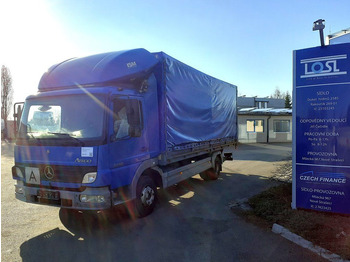 Xe tải thùng mui bạt MERCEDES-BENZ Atego 1018