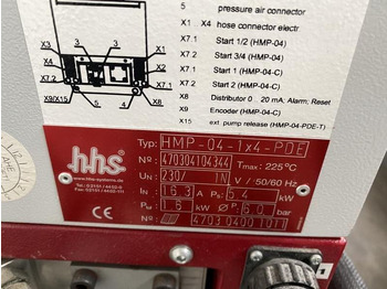 Thiết bị in ấn Control unit Baumer HHS C-221 with Premelter Pro Melt Baumer HHS HMP 04-1x4: hình 4