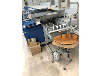 Máy đóng gói Gathering machine / booklet maker MKW Rapid UT 14B3GS + SFT 350 with 14 stations: hình 5
