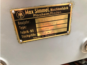 Thiết bị in ấn Korrex Max Simmel High Pressure Pulling Press Noodle Model Nuremberg: hình 4