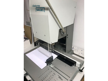 Thiết bị in ấn Nagel Citoborma 190 spindle table paper drilling machine: hình 2