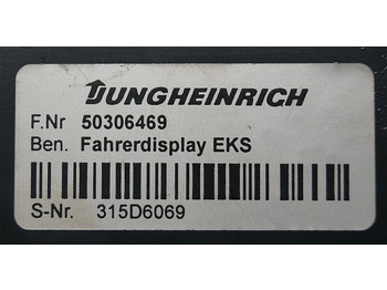 Bảng điều khiển cho Thiết bị xử lý vật liệu Jungheinrich 50306469 | display for EKS 110 fahrer display  sn. 315D6069 from EK: hình 3