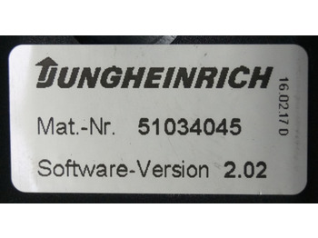 ECU cho Thiết bị xử lý vật liệu Jungheinrich 50314365 | Rij regeling Driving controller AS2412/3 index I Sw. 2,0: hình 4