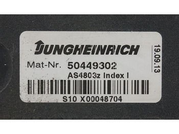 ECU cho Thiết bị xử lý vật liệu Jungheinrich 50449302 | Stuur regeling Controller AS4803 Z index I for ETV214 ye: hình 2 ECU cho Thiết bị xử lý vật liệu Jungheinrich 50449302 | Stuur regeling Controller AS4803 Z index I for ETV214 ye: hình 2