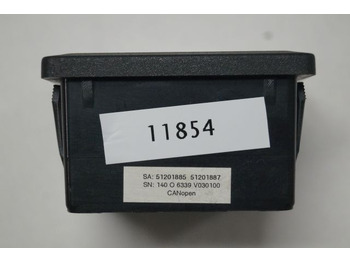 Bảng điều khiển cho Thiết bị xử lý vật liệu Jungheinrich 51201885 | Battery Hour indicator Candis 4 Can Open V030100 5120188: hình 2 Bảng điều khiển cho Thiết bị xử lý vật liệu Jungheinrich 51201885 | Battery Hour indicator Candis 4 Can Open V030100 5120188: hình 2