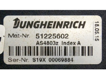 ECU cho Thiết bị xử lý vật liệu Jungheinrich 51225602 | Stuur regeling steering Controller AS4803 Z index A from: hình 3