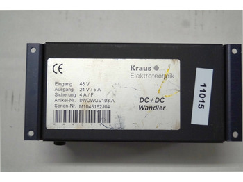 Linh kiện điện cho Thiết bị xử lý vật liệu Jungheinrich 52032357 | Omvormer Transformer 48V -> 24V/5A for EKS310 sn. M10 Omvormer Transformer 48V -> 24V/5A for EKS310 sn. M1045162J04: hình 3