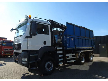 Xe ben, Xe cẩu tự hành MAN TGS 26.400 6x6 – Wywrotka 3-stronna Meiller + Żuraw HIAB 166 E3 HIPRO – 429.222 km – Euro 4: hình 2 Xe ben, Xe cẩu tự hành MAN TGS 26.400 6x6 – Wywrotka 3-stronna Meiller + Żuraw HIAB 166 E3 HIPRO – 429.222 km – Euro 4: hình 2