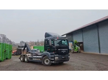 Xe tải nâng móc MAN TGS 26.440 6x4 – Meiller z systemem HDS (roll-off) + Kontener + Przyczepa – Euro 5: hình 3 Xe tải nâng móc MAN TGS 26.440 6x4 – Meiller z systemem HDS (roll-off) + Kontener + Przyczepa – Euro 5: hình 3