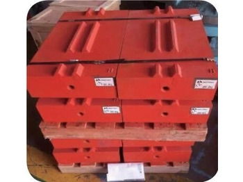 Phụ tùng cho Máy nghiền hàm mới High Chrome Blow bars for KINGLINK PF1315 Impact Crusher: hình 3