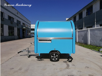 Rơ moóc bán hàng mới Yowon Customized hot sale food trailer from China: hình 3
