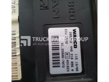 ECU cho Xe tải MAN TGA, TGX, ECU central on-board computer ZBR, ZBR2, 81258067072, control unit: hình 2