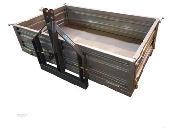 Đính kèm cho Máy móc nông nghiệp mới Vemac Transportbox TBD140 140 x 110cm Box Heckcontainer Container NEU: hình 2