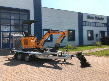 Máy xúc mini, Rơ moóc Minibagger BK1500JS inkl. Anhänger *INKL.19% MWST*BERGER KRAUS*KUBOTA*JOYST*SCHAUFELPAKET*: hình 5