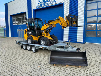 Máy xúc lật mini gấp khúc KUBOTA