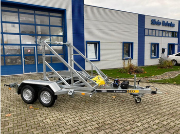 Rơ moóc cáp Vermietung / Kabelanhänger 3500KG E-Winde / Nutzlast 2825KG / Kabeltrommel-Anhänger / Glasfaser/ 1 Woche: hình 3