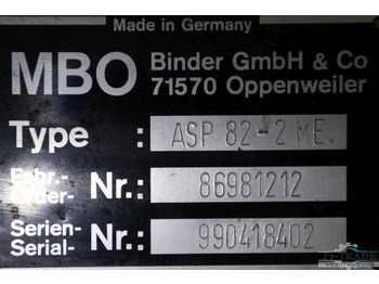 Thiết bị in ấn MBO ASP 82 - 2 ME: hình 2