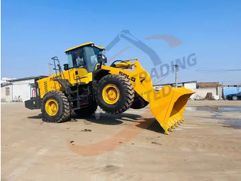 Máy xúc lật bánh lốp Used wheel loader SDLG 956L L956F 956l wheel loader China heavy duty hydraulic tractor loader with Low running hours: hình 5