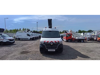 Nền bục trên không gắn trên xe tải Renault Master Klubb K32 - 12,5 m, 120 kg: hình 3