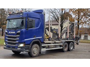 Xe chở gỗ SCANIA R 450