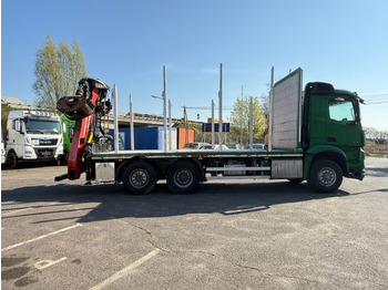 Xe chở gỗ, Xe cẩu tự hành Mercedes-Benz Actros 2571 Holztransporter mit Kran: hình 5 Xe chở gỗ, Xe cẩu tự hành Mercedes-Benz Actros 2571 Holztransporter mit Kran: hình 5