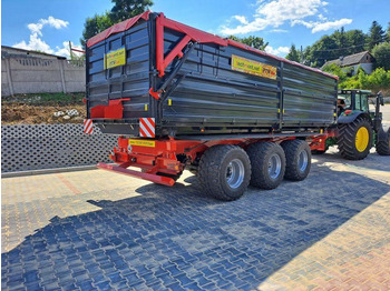 Toa kéo nhỏng/ Xe đổ mới Techmont Anhänger / Trailer / Remorque / Rimorchio / Прицеп / Przyczepa tridem PTW 21 t: hình 4