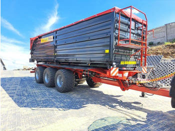 Toa kéo nhỏng/ Xe đổ mới Techmont Anhänger / Trailer / Remorque / Rimorchio / Прицеп / Przyczepa tridem PTW 21 t: hình 3