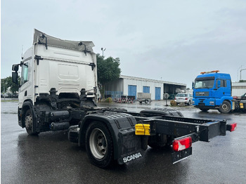 Xe tải khung gầm SCANIA P220 / RAMA DO ZABUDOWY / ROZSTAW OSI 3.90 M / SILNIK 6 / WYWROTKA / BECZKA / HAKOWIEC / UTRZYMANIE DRÓG / AUTOMAT / 2019 ROK / NISKI PRZEBIEG: hình 4