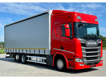 Xe tải thùng mui bạt SCANIA R 410