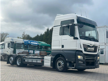 Xe chở container/ Xe tải hoán đổi thân MAN