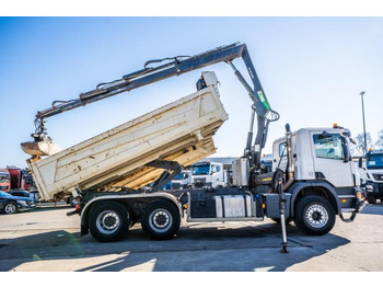 Xe ben, Xe cẩu tự hành Scania P 400 // BIBENNE // GRUE HIAB 16 t/m // RETARDER: hình 3