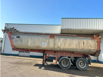 Sơ mi rơ moóc ben Fruehauf 2 Axle Steel Tipper , 8 Tyres, Spring Suspension , Drum Brakes: hình 2