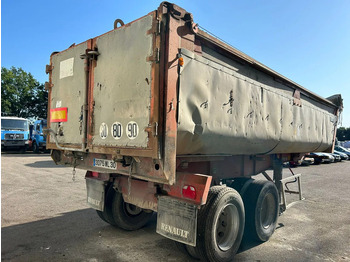Sơ mi rơ moóc ben Fruehauf 2 Axle Steel Tipper , 8 Tyres, Spring Suspension , Drum Brakes: hình 3