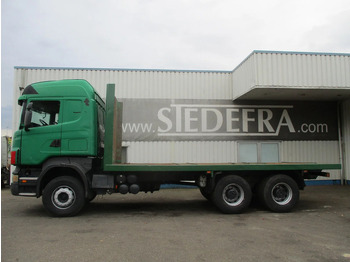 Xe tải thùng lửng/ Phẳng Scania R420 , 6x4 , Manual , Spring suspension: hình 2