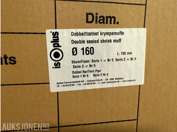 Trang thiết bị xây dựng Muffer til fjernvarmerør: hình 3
