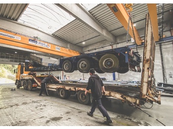 Sơ mi rơ moóc thùng thấp FAYMONVILLE