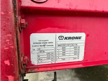 Sơ mi rơ moóc mui bạt Krone BPW ECO PLUS MEGA - Hidraulic Upper Cover Lift: hình 2